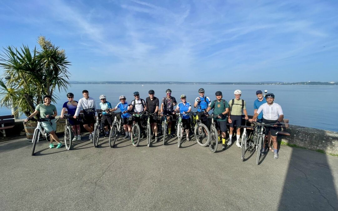 Tag 1: Von Romanshorn bis Meersburg: 120 km in der Sommerhitze